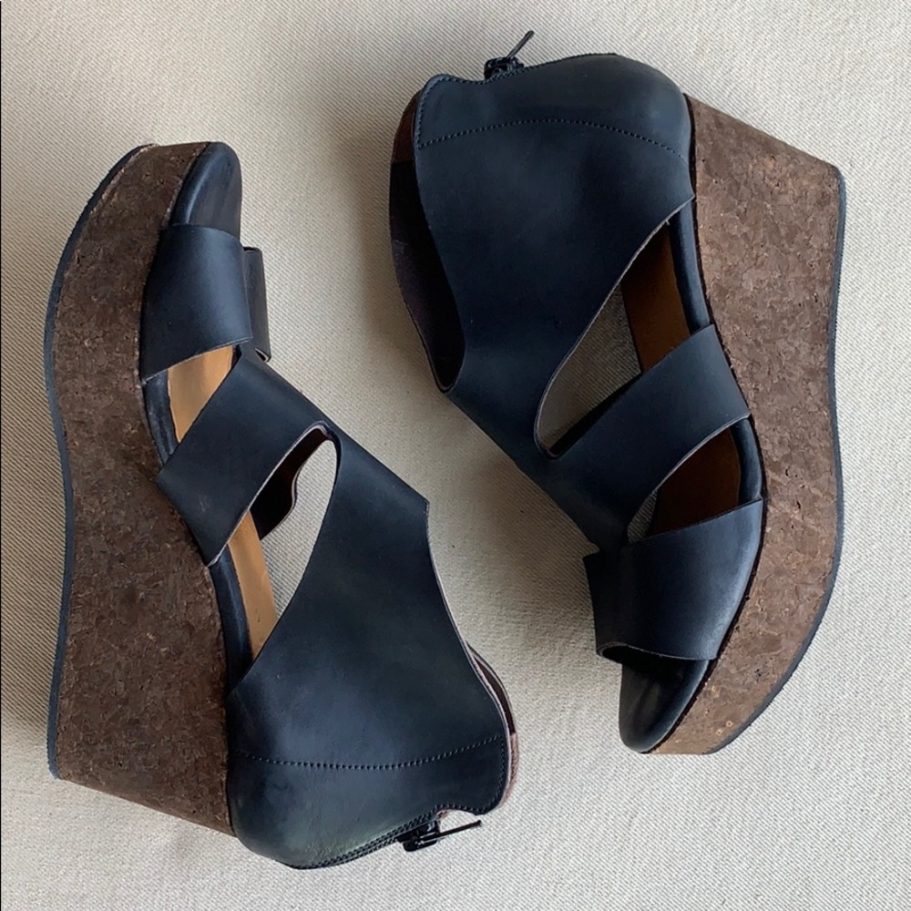 Coclico Mosaic Cork Sandals - Picture 1 of 10